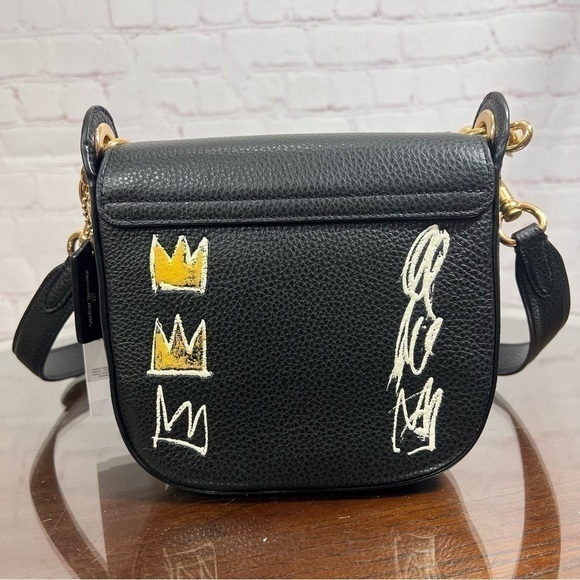 Coach X Jean-Michel Basquiat Kleo famous shoulder/cross body Bag 17 limited edit - Picture 5 of 16